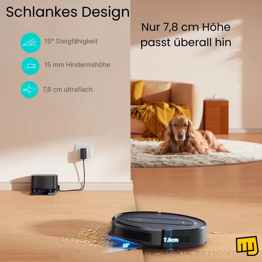 Airzeen™ Saug - & Wischroboter – 3000Pa mit App & Alexa - Powertoolz